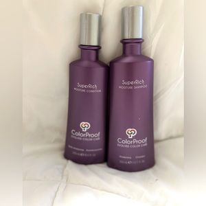 Colorproof superich moisture shampoo and conditioner